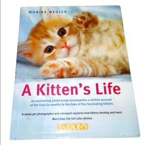 Barron's A Kitten's Life From Monika Wegler Book